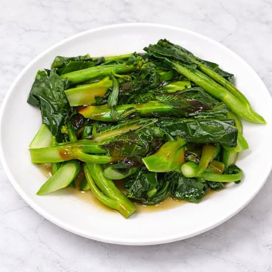 5. Stir Fried Chinese Broccoli with Oyster Sauce  (蠔油芥蘭)